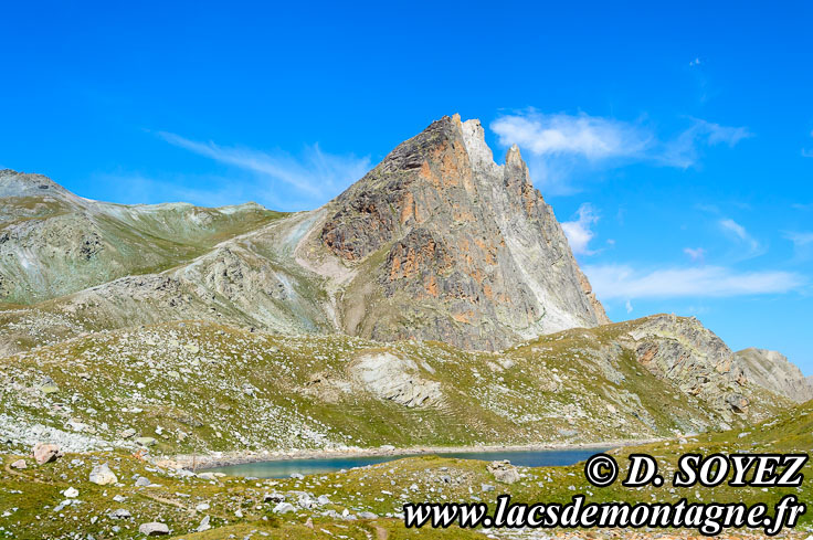 Lac Inférieur de (grand) (2540m), (Haute Ubaye, Alpes de Haute